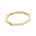 Octagonal Pav�� Diamond Hinged Bangle- view 1