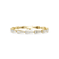 Baguette-Bar Diamond Tennis Bracelet- view 1