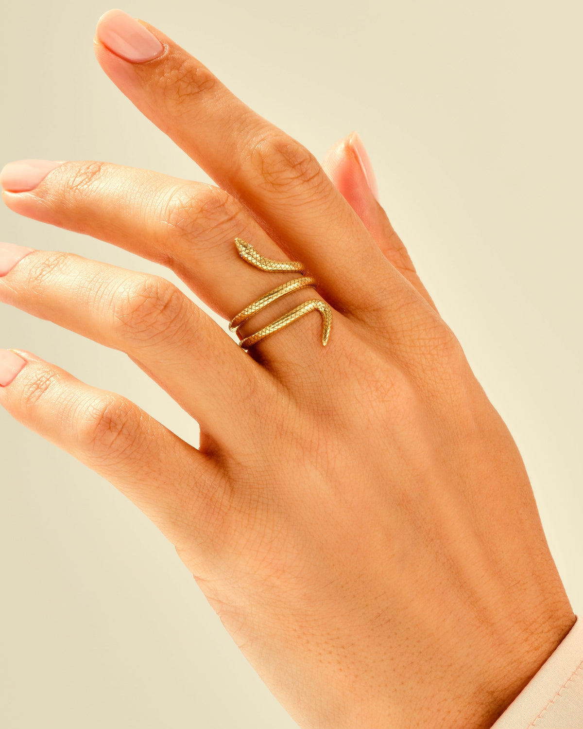 Bold Snake Ring