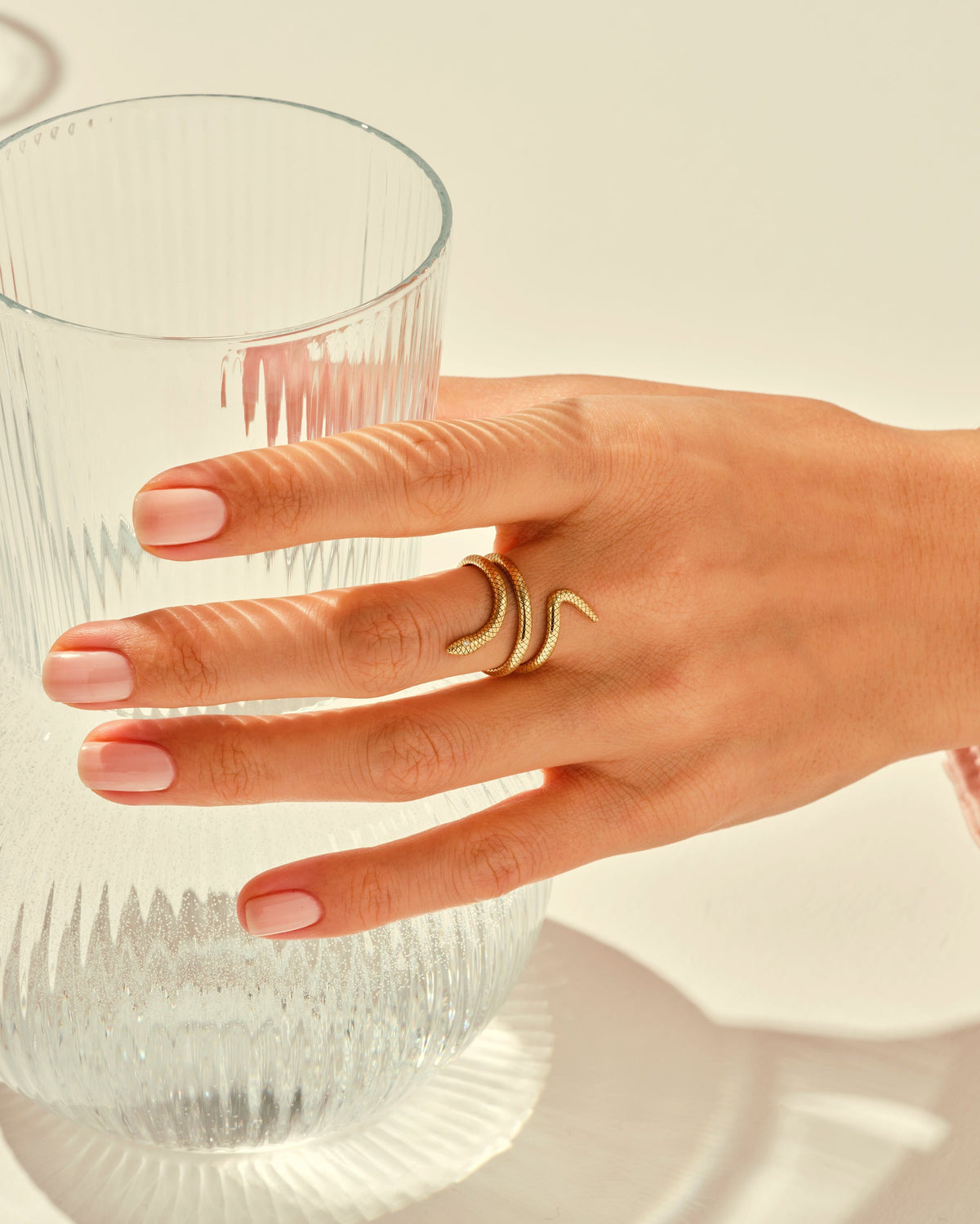 Bold Snake Ring