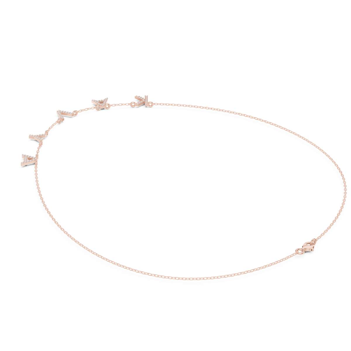 Gepersonaliseerde naamketting — aanzicht 4