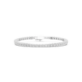 Classic Four-Prong Round Diamond Tennis Bracelet- view 2