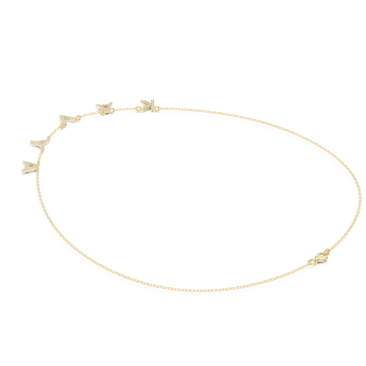 Gepersonaliseerde naamketting — aanzicht 8