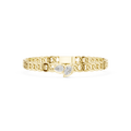 Pear And Oval Cuban-Link Bracelet