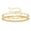 Cleo Mixed Link Bracelet by Michaely – view 1