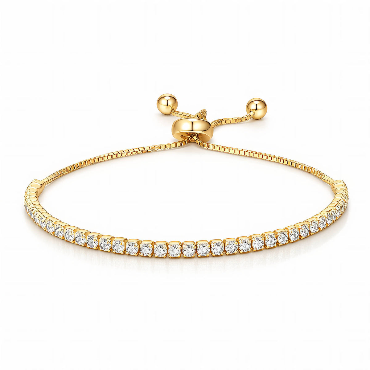 Celeste tennisarmband van Michaely — aanzicht 1