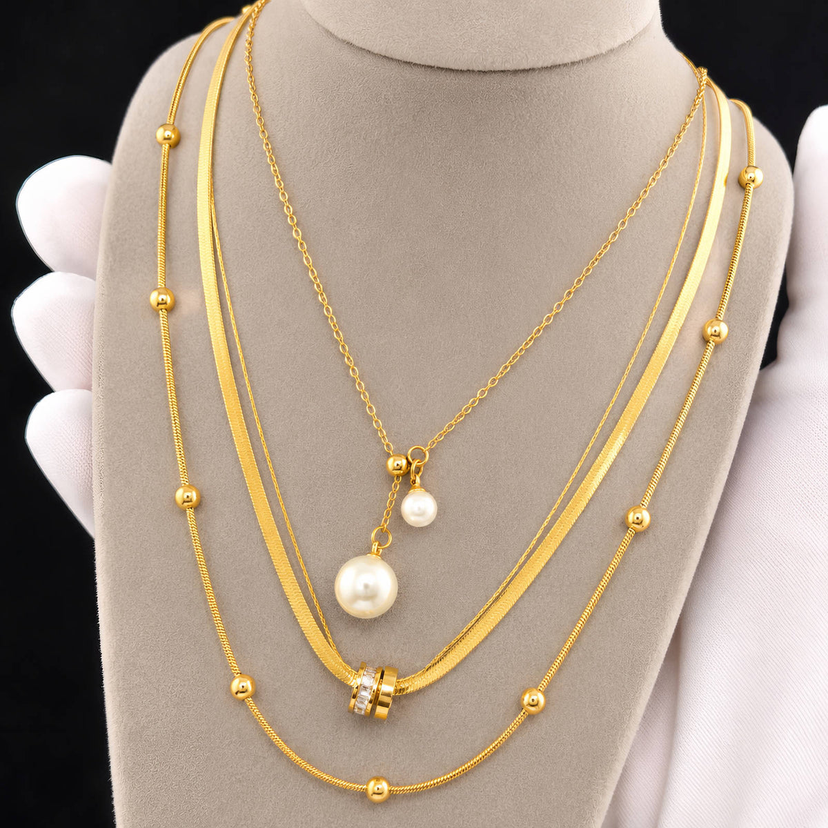 Elia Station Necklace by Michaely – view 2