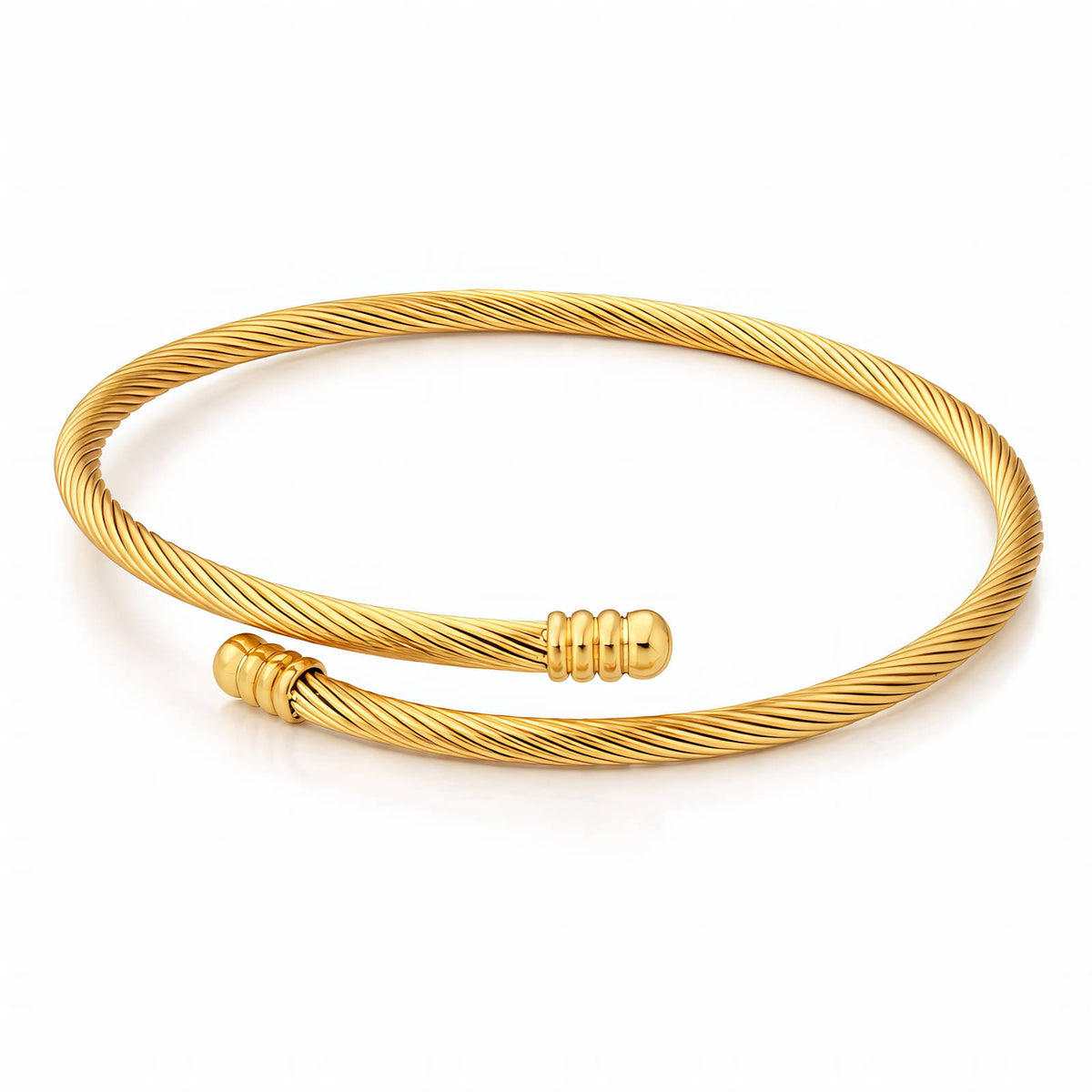 Solene Cable Cuff Bracelet by Michaely – view 1