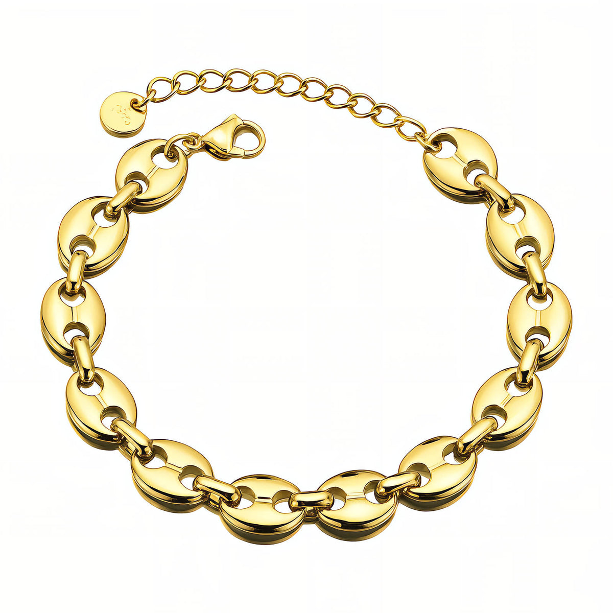 Amara armband met sculpturale schakels van Michaely — aanzicht 1