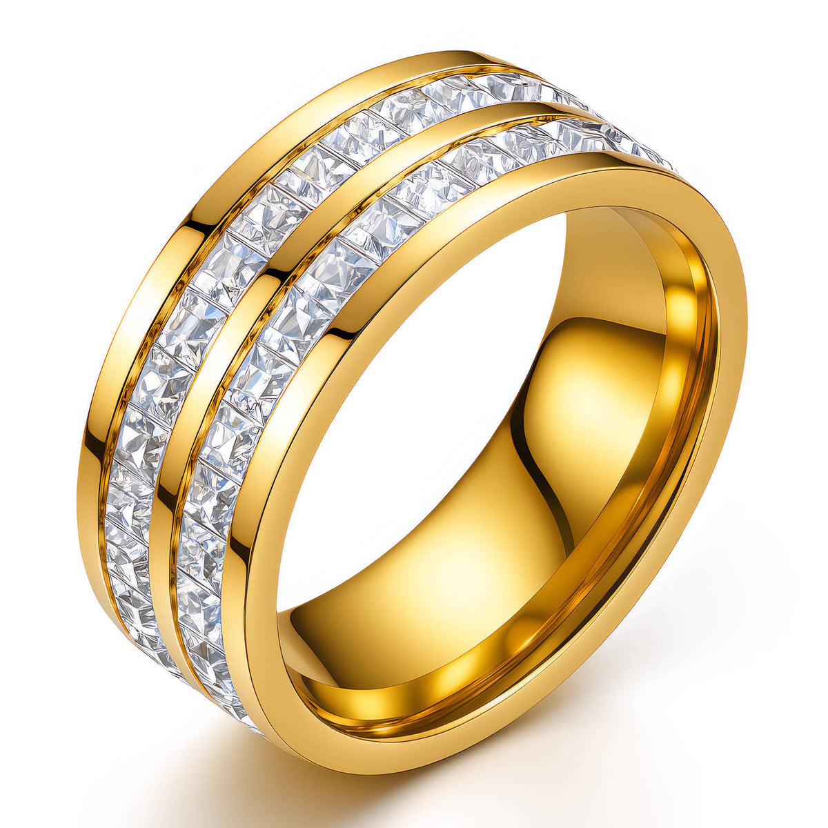 Celeste Triple Band Ring by Michaely – view 1