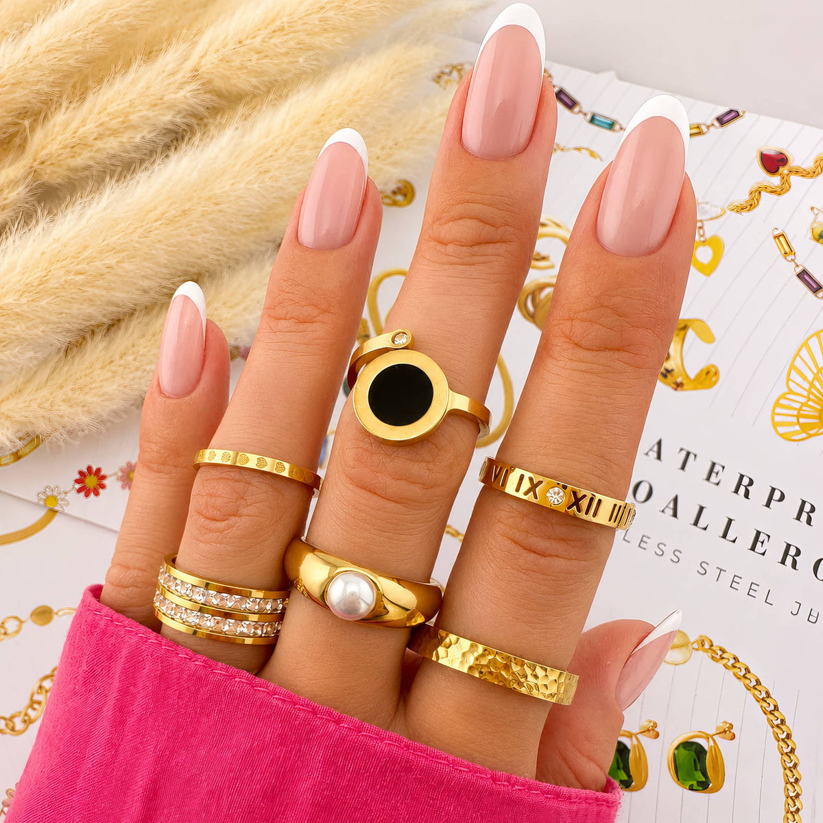 Celeste Triple Band Ring by Michaely – view 7
