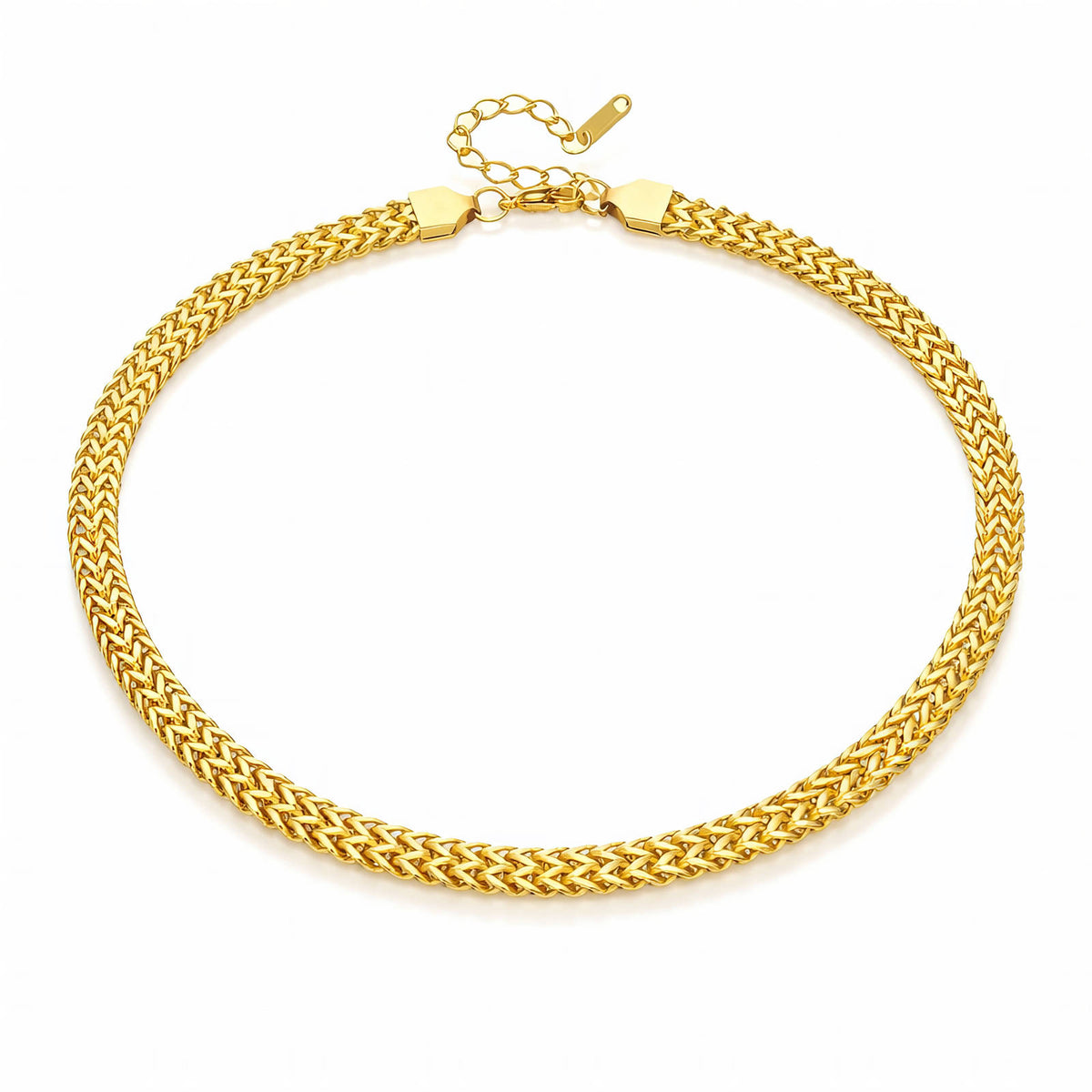 Elia Serpentine Chain Necklace by Michaely – view 1