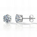 Lumi Solitaire Studs by Michaely – view 1