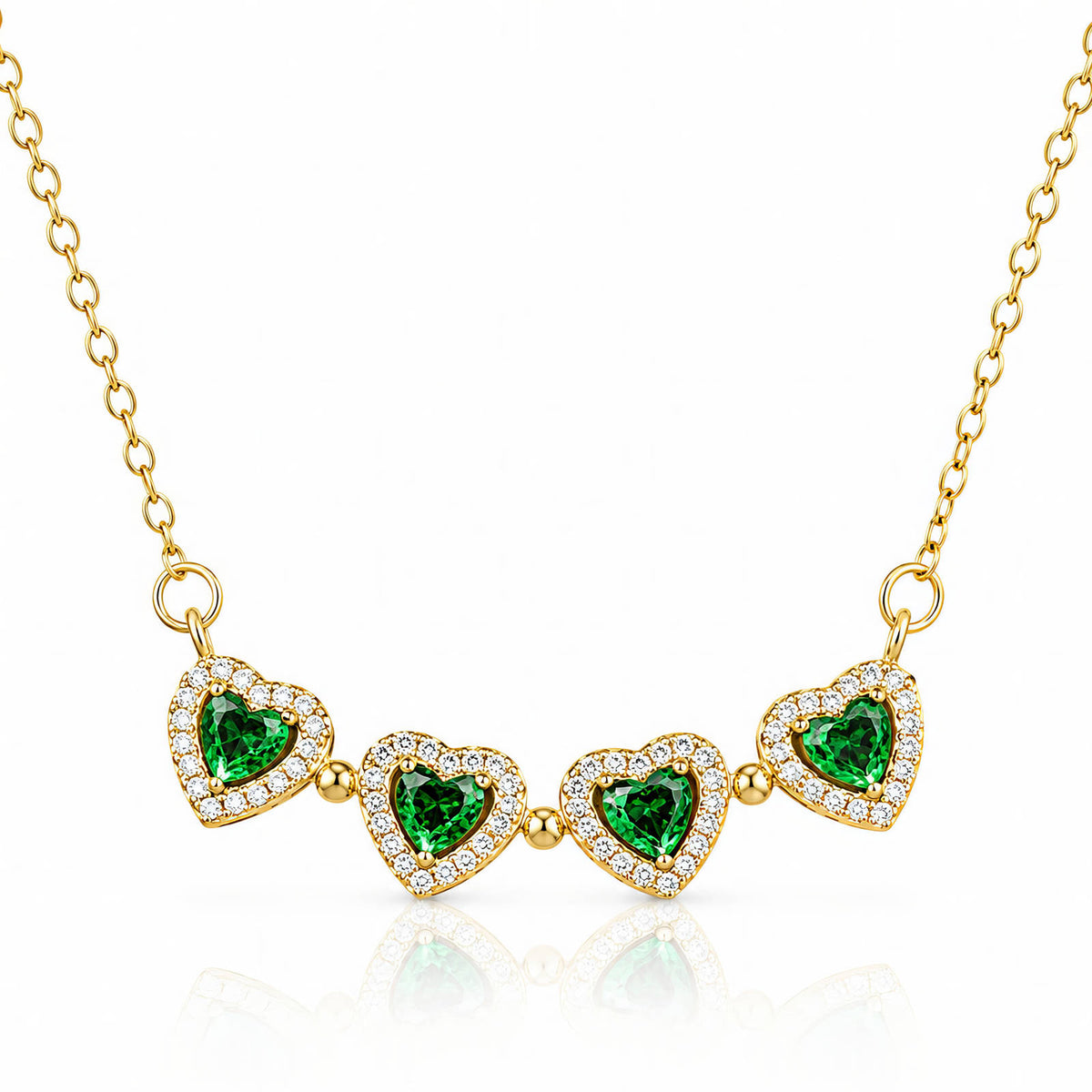 Esme Clover Necklace by Michaely – view 2