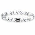 Atlas Howlite Beaded Bracelet by Michaely – view 1
