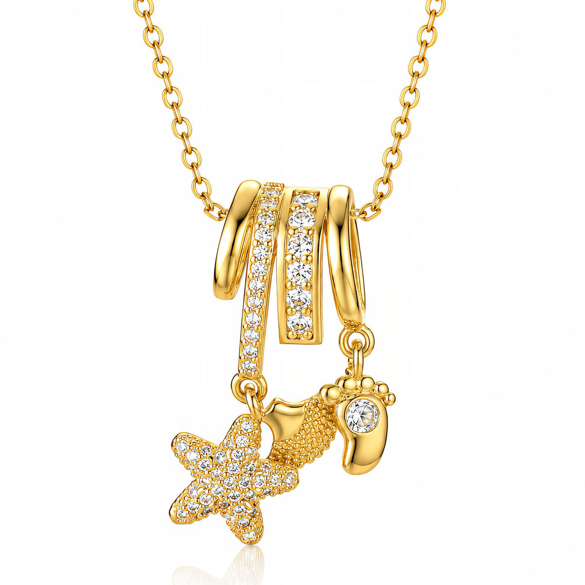 Marina Coastal Charm Necklace by Michaely – view 1