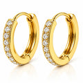 Celeste Pavé Hoops by Michaely – view 1