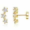 Celeste Curved Ear Climbers by Michaely – view 1