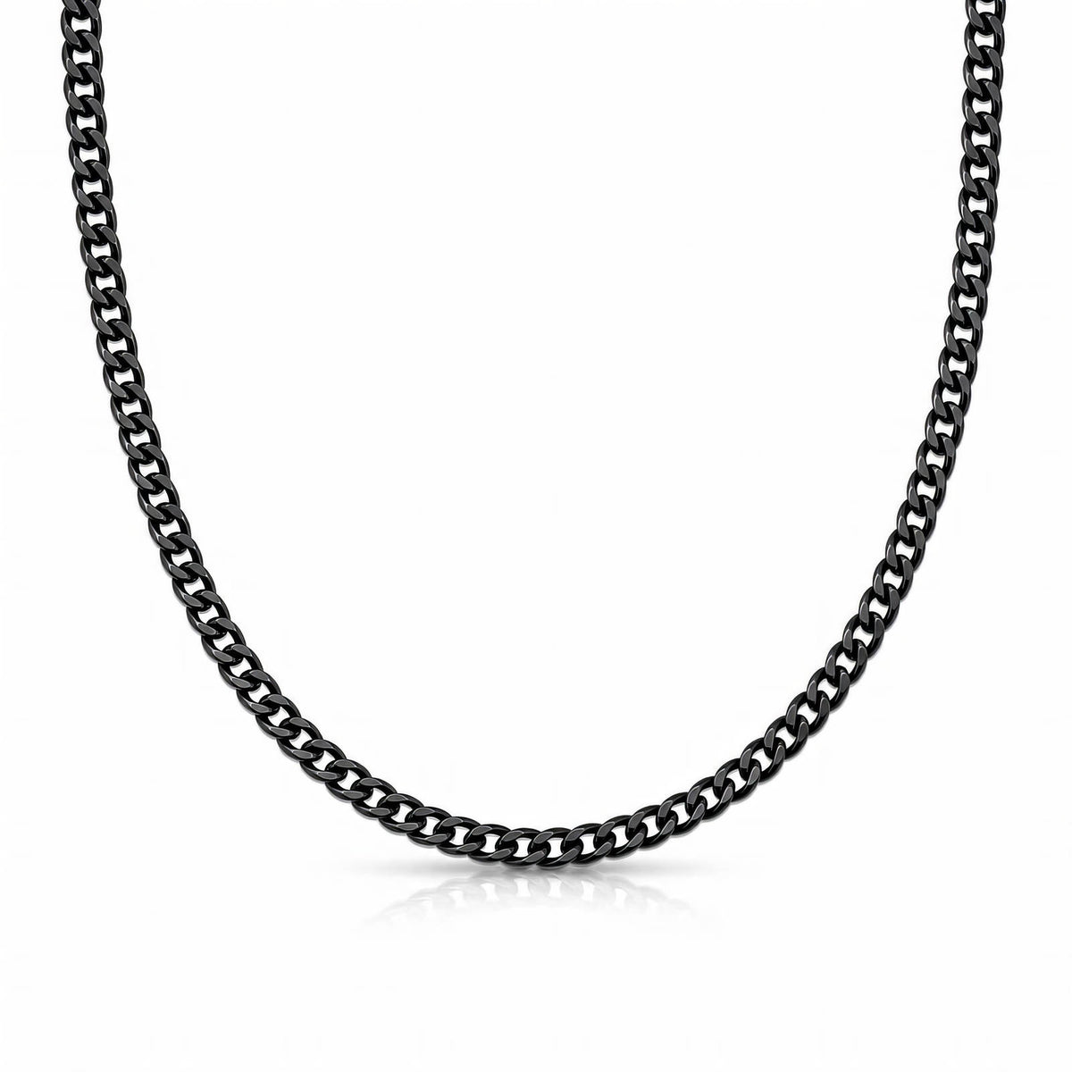 Noire Curb Chain Necklace by Michaely – view 1