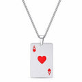 Ace Card Pendant Necklace by Michaely – view 1