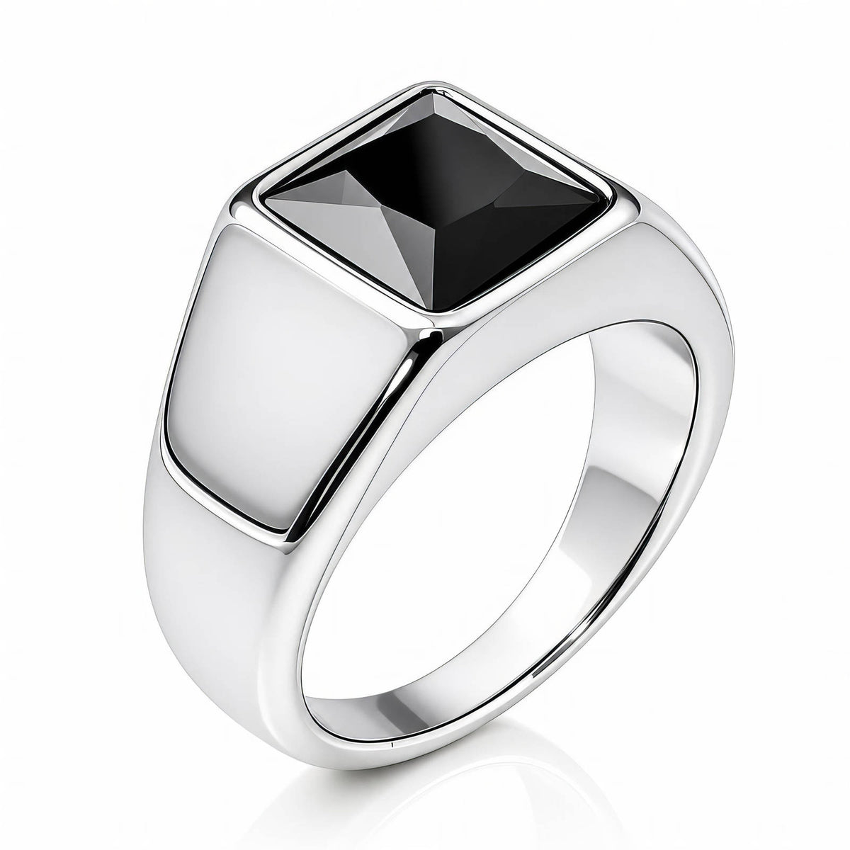 Onyx Signet Ring by Michaely – view 1